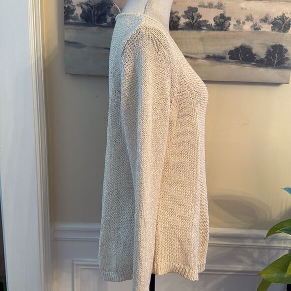 Chico’s Glitzy V-Neck Sweater.  Chico’s #2 - Picture 3 of 12